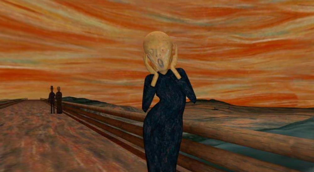 VR Edvard Munch「The Scream」